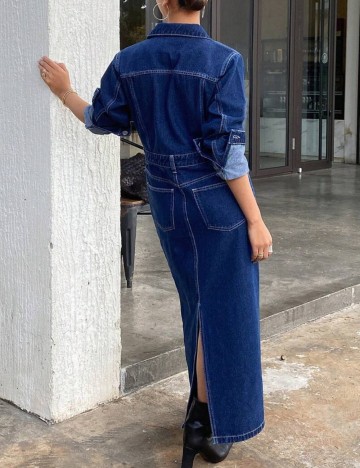 Rochie de blugi Shein, albastru