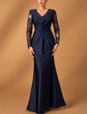 Rochie maxi Shein, albastru