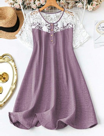 Rochie mini Shein Curve+, mov