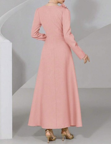 Rochie maxi Shein, roz