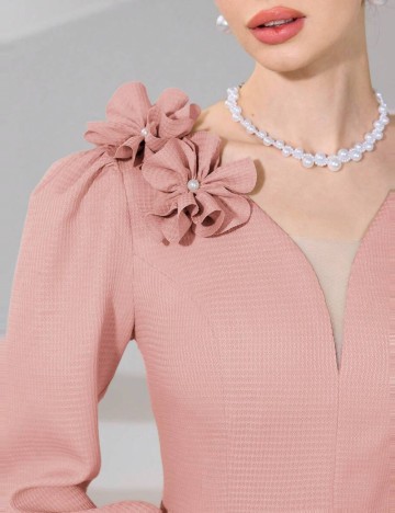 Rochie maxi Shein, roz