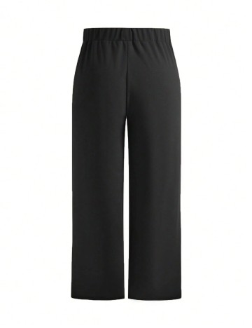 Pantaloni Shein Curve+, negru