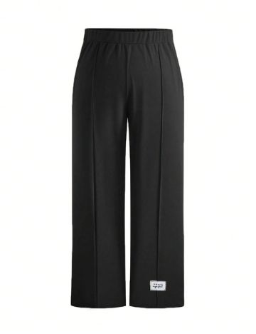 Pantaloni Shein Curve+, negru