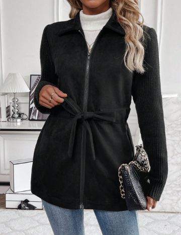 Jachetă Shein, negru