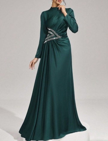 Rochie maxi Shein, verde
