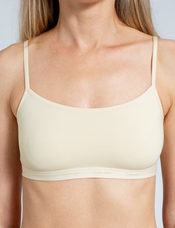 Bustieră Calvin Klein, crem