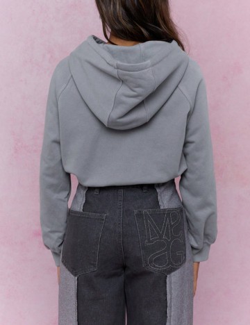 Hanorac tip body Shein Missguided, gri
