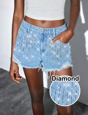 Jeans Shein, albastru