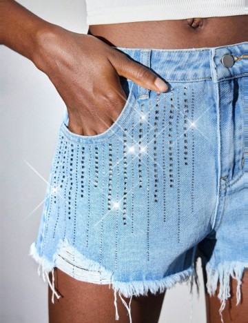 Jeans Shein, albastru