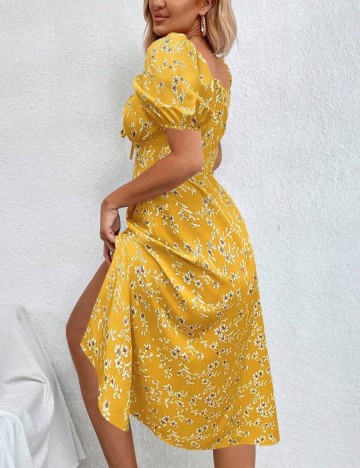 Rochie midi Shein, mix culori