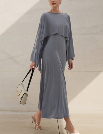 Set rochie și bluză Shein, albastru