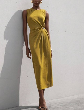 Rochie maxi Shein, galben