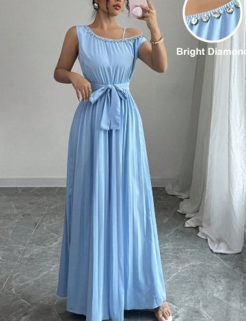 Salopetă lungă Shein, albastru