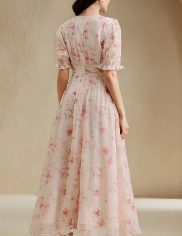 Rochie midi Shein Anewsta, roz