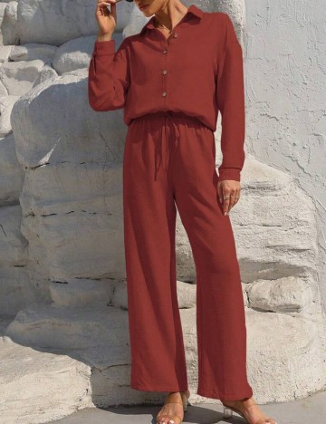 Compleu Shein, cărămiziu