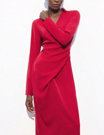 Rochie maxi Shein MAIJA, vișiniu