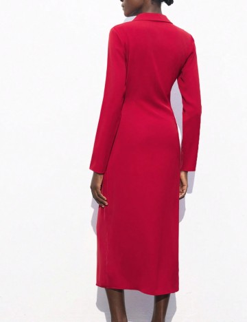 Rochie maxi Shein MAIJA, vișiniu