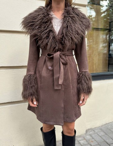 Jachetă Shein, maro