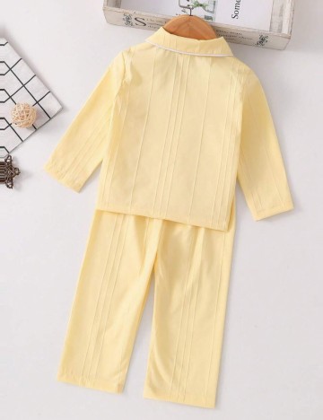 Set pijamale Shein, galben