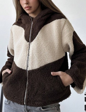 Jachetă Shein, maro