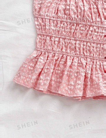 Top Shein, mix culori