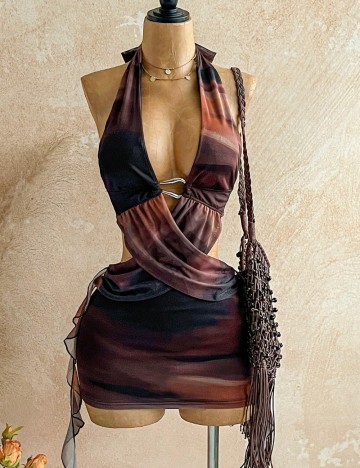 Rochie mini Shein, mix culori