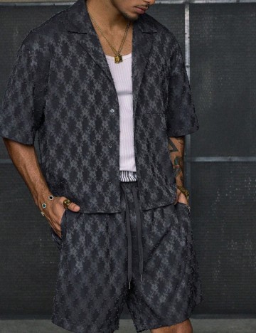 Compleu Shein MANFINITY, gri