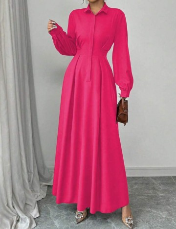 Rochie maxi Shein, roz