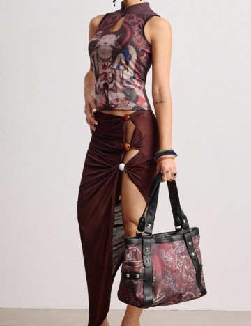 Geantă Shein, mix culori