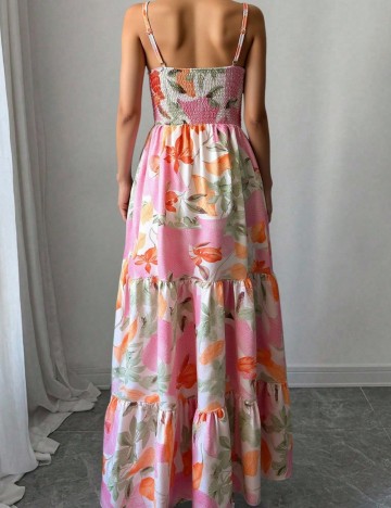 Rochie maxi Shein, mix culori