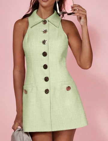 Rochie mini Shein, verde