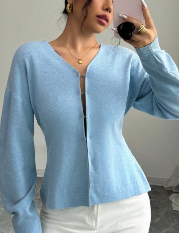 Cardigan Shein, albastru