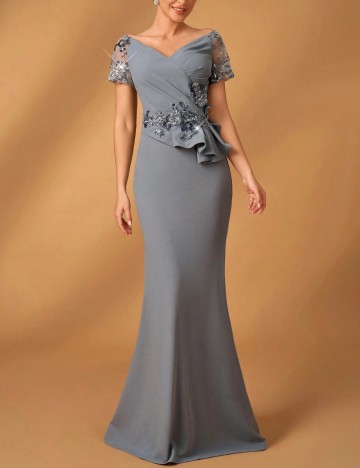 Rochie maxi Shein, gri