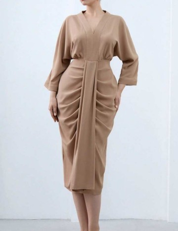 Rochie midi Shein, maro