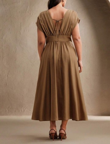 Rochie midi Shein, maro