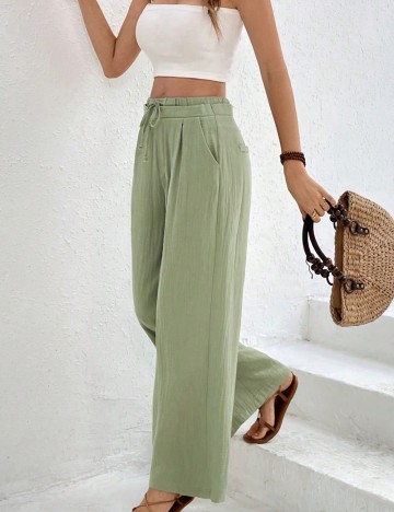Pantaloni Shein, verde