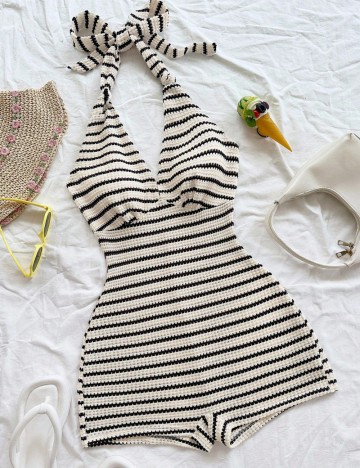 Salopetă scurtă Shein, mix culori