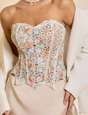 Top Shein, mix culori