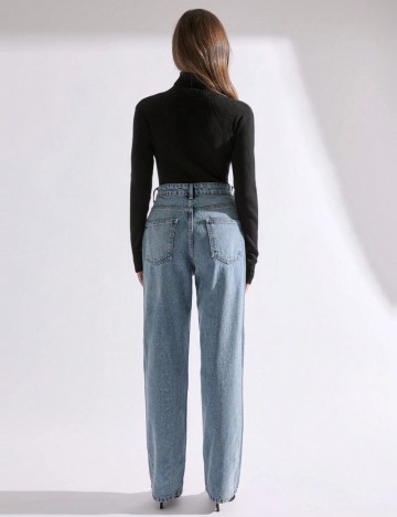 Jeans Shein, albastru