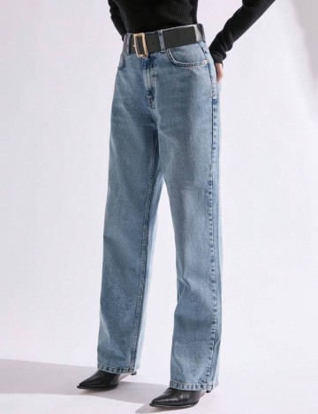 Jeans Shein, albastru