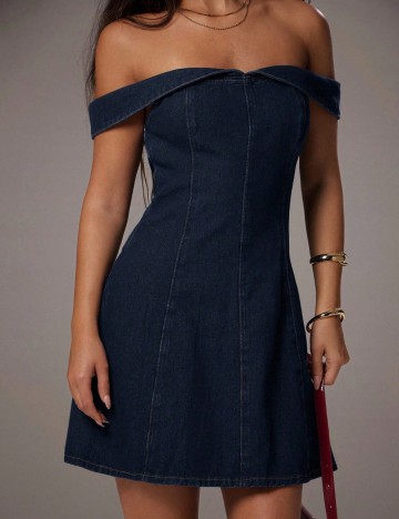 Rochie mini Shein, albastru