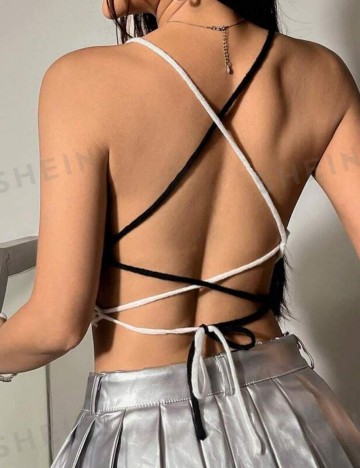 Top Shein, mix culori