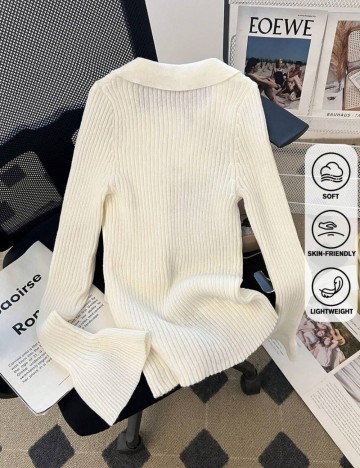 Cardigan Shein, crem