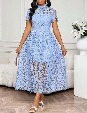 Rochie maxi Shein, albastru