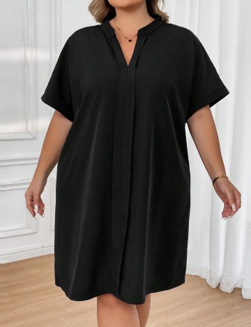 Rochie mini Shein Curve+, negru