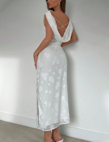 Rochie maxi Shein, alb