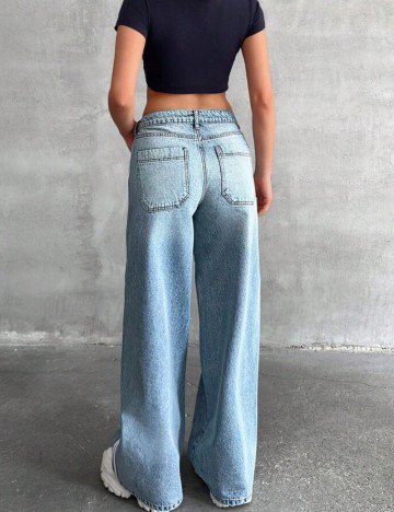 Jeans Shein, albastru