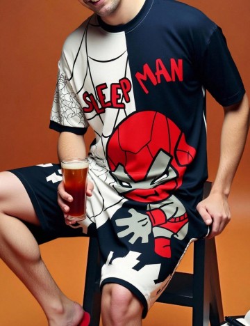 Salopetă de noapte Shein, mix culori