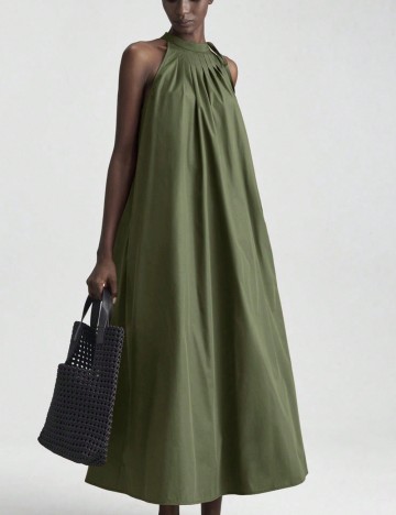 Rochie maxi Shein, verde