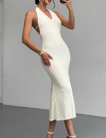 Rochie midi Shein, galben